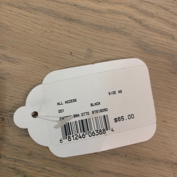 NWT Bandier Double Layered Encore Sports Bra - Picture 9 of 14